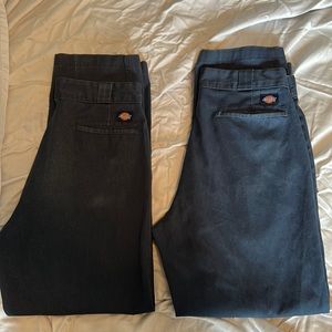 Dickies pant 34 x 32 set of 2 excellent condition